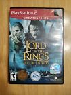 The Lord Of The Rings Two Towers Sony PlayStation 2 PS2 UNTESTED Fast Shipping!
