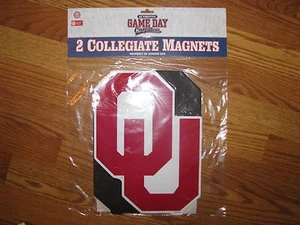 NIP! University of Oklahoma Sooners Car Magnets 2 pack   - Picture 1 of 1