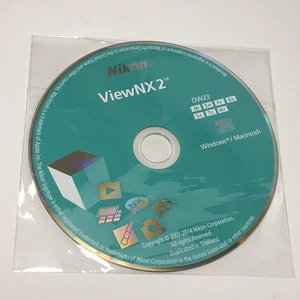 Nikon ViewNX 2 DW23 Disc für Windows/Macintosh, 2014 Fotosoftware - Bild 1 von 3