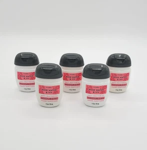 Bath & Body Works Rose Water & Ivy Pocketbac Moisturizing Gel Sanitizers 5 Pack - Picture 1 of 3