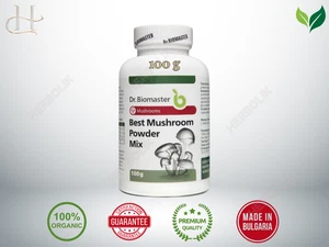 Mezcla en polvo de hongos Dr. Biomaster 100 g - 9 hongos medicinales para aumentar el sistema inmunológico - Imagen 1 de 17