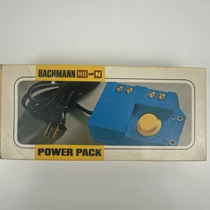 BACHMANN HO e N Gauge Train Power Pack 6605 in scatola originale ferrovia NOS - Foto 1 di 6