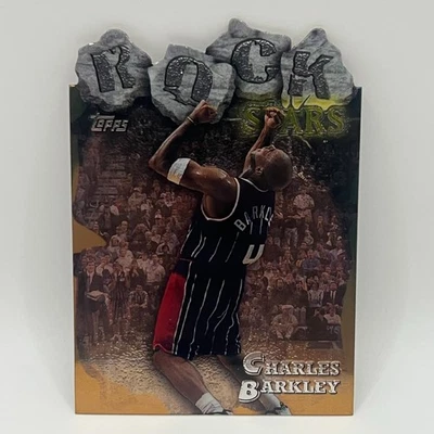 1997-98 Topps Rock Stars Charles Barkley #4 HOU - Imagem 1 de 2