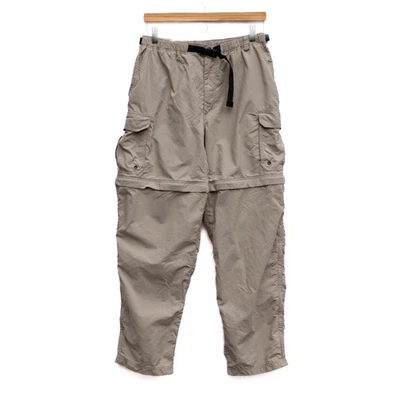 REI Hiking Cargo Pants Mens 30x30 Beige Convertible Outdoor Belted UPF 50 - Image 1 of 4