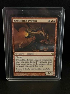 Knollspine Dragon Shadowmoor Magic: the Gathering Heavily Played, English - Picture 1 of 1