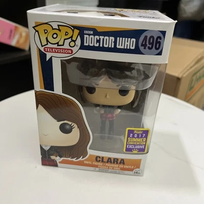 Vinilo Funko POP - Clara #496 Doctor Who - SDCC 2017 Exclusivo de la Convención de Verano Foto 1 de 4