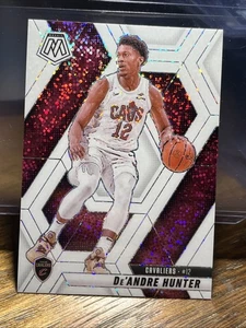 DE'ANDRE HUNTER 2024-25 MOSAIC WHITE SPARKLE SP CAVALIERS - Picture 1 of 2