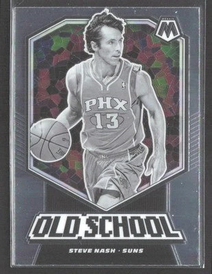 2019-20 Panini Mosaic #1 Steve Nash Old School - Image 1 of 2