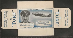 CARRERAS-UNCUT SINGLE TURF SLIDE-FAMOUS FLIERS 1956-#42- GATWARD - Picture 1 of 2