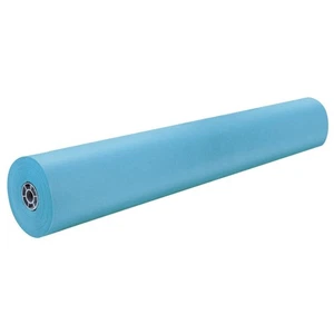 Pacon Rainbow Colored Kraft Paper Roll - 36" x 1000' - Sky Blue - Picture 1 of 1