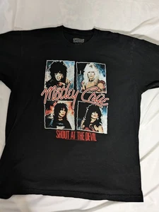 American Classics Montley Crew Black T-Shirt Shout at the Devil Gr. XL - Bild 1 von 6