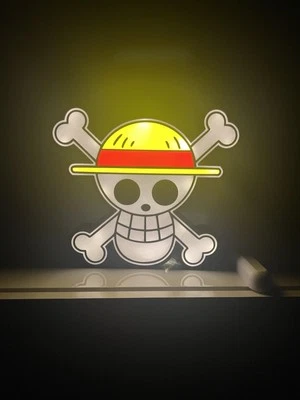 Lampada 3D LED jolly Roger One Piece - Image 1 of 4