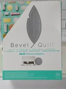 NEW We R Memory Keepers Bevel Quill Pen Kit Includes 1 Pen 4 Adapters 54 Shapes - Picture 1 of 8