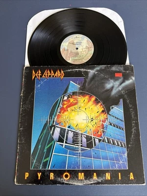 DEF LEPPARD - Pyromania 1983 LP Vinyl VG+/VG+  - Image 1 of 2