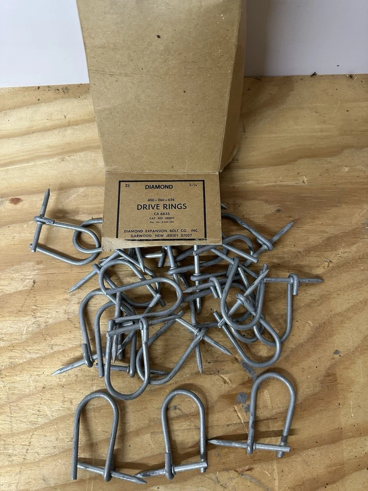 ANILLOS DE TRANSMISIÓN DE DIAMANTES Lote de 1 Caja con 20 piezas Foto 1 de 1