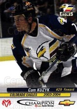 2003-04 Colorado Eagles #10 Cam Kuzyk