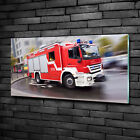 Wandbild aus Plexiglas® Druck auf Acryl 100x50 Fahrzeuge Feuerwehrwagen