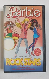 VHS BARBIE and the ROCK STARS edizione VIDEOGRAM 1988 bigbox unica in ebay - Imagen 1 de 4