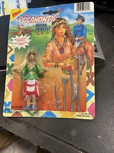 Pocahontas Indian Princess Bootleg Dollar Store POCAHONTAS New in Blister Pack - Picture 1 of 2