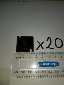 300 x Self Adhesive Cable Clips Mounts Wire Conduit Tubing Nylon Sticky Pads - Picture 1 of 3