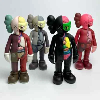 Popular Kaws Dissected Companion Viynl Action Figure 8 inch Half Anatomy - Image 1 of 4