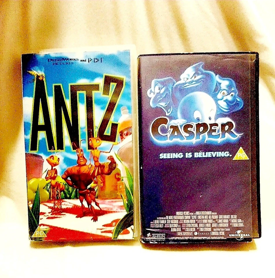 Casper | Antz (1995) | VHS | Collection | Movie | Film | Family & Adventure |  - Image 1 of 4