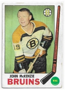 John McKENZIE 1969-70 Topps Hockey Karte #28 Boston Bruins PR/FR - Bild 1 von 1