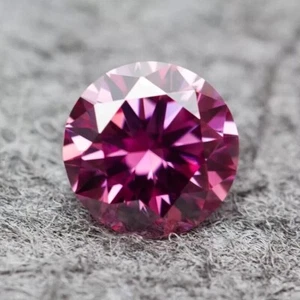 4.00 Carat Lab Grown CVD Diamond Round Cut IGI Certified Fancy Pink VS2 - A1 - Picture 1 of 6