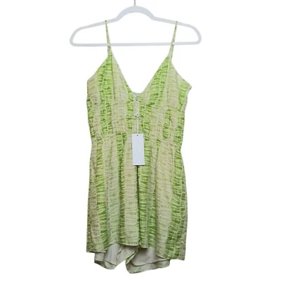 NUEVO SAGE THE LABEL Mameluco Out and About en lima natural Muestra PEQUEÑO NUEVO CON ETIQUETAS Foto 1 de 4