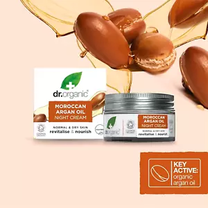 Dr. Organic Bioactive organic Moroccan Argan Oil Night cream 50ml - Picture 1 of 7