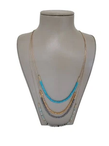 TOMMY BAHAMA Turquoise Graduated Necklace NWT MSRP $88 - Picture 1 of 4