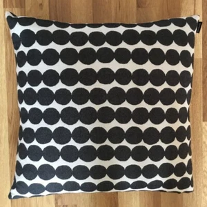 FINNISH MODERN MARIMEKKO "RASYMATTO" MAIJA LOUEKARI 20"X20" FEATHER CUSHION NEW - Picture 1 of 8