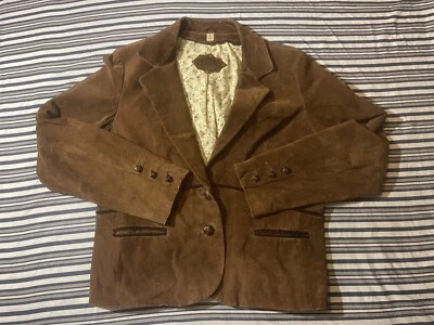 Wilson Chaqueta Cuero Gamuza Mujer Talla Grande T180 Foto 1 de 4