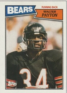 Walter Payton 1987 Topps #46 Chicago Bears - Foto 1 di 1