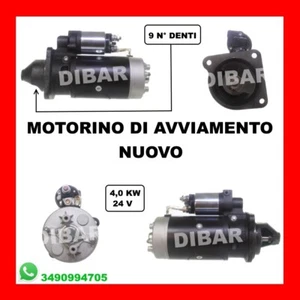 MOTORINO DI AVVIAMENTO NUOVO IVECO EUROCARGO I-III 80E18/P/FP DA 91 806025V4000 - Bild 1 von 2