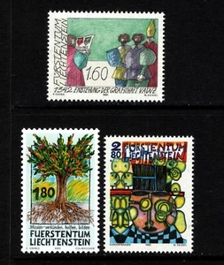 OPC 1992-3 Liechtenstein Ausgaben Sc#990 1003 1004 postfrisch 49811 - Bild 1 von 1
