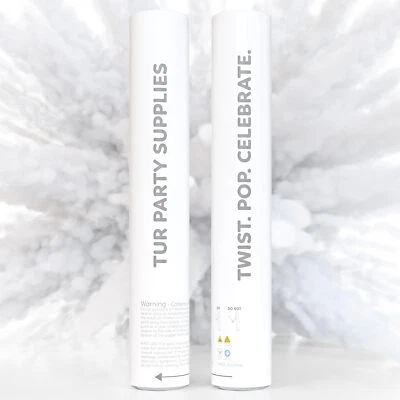 6 Rainbow Color Run Party Powder Popper for Graduation Birthday Wedding Cannon - Image 1 of 4