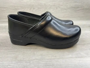 Dansko Professional Women's Clog Slip-On Non Slip Leather 13 Black Comfort Shoes - Picture 1 of 12