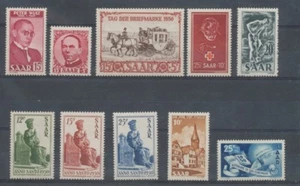 SARRE Lot du N°268 à 277 NEUFS*, TB COTE 187€ T1485 - Imagen 1 de 2
