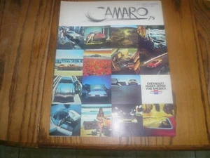 1975 Camaro Sales Brochures - Original - - Imagen 1 de 5