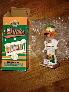 Quackerjack 2006 Long Island Ducks Bobble Bobblehead Quackerjack New In Box - Picture 1 of 2