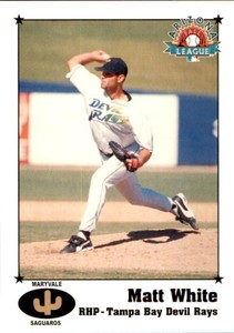 1999 Arizona Fall League Prospects 26 Matt White Waynesboro Pennsylvania PA Card