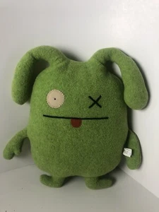 Vintage 2003 Uglydoll OX Green Plush Stuffed Doll Toy 13" Item 10091 Pretty Ugly - Picture 1 of 5