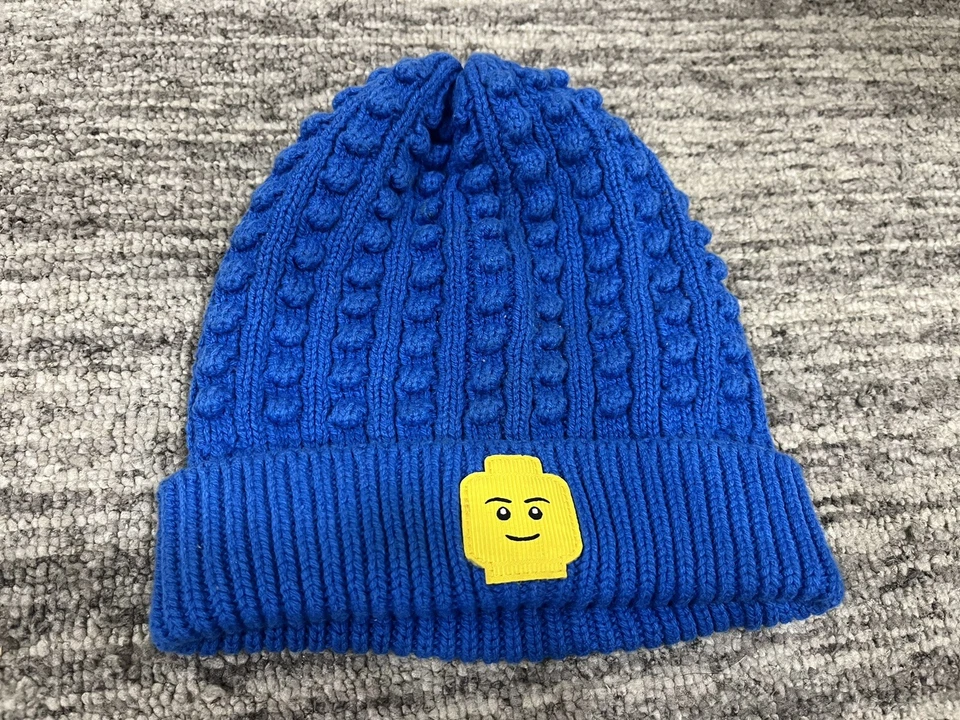 LEGO Gorro Minifigura Parche Invierno Sombrero LEGO® Azul Talla 2T-5T para Niños Foto 1 de 4
