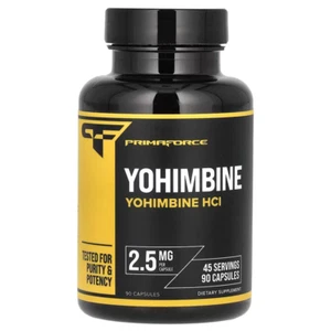PRIMAFORCE, yohimbina HCI 2,5mg 90 caps Salud sexual, quemagrasa - Bild 1 von 4