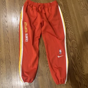 NWT Nike dri fit polyester sweatpants, Atlanta Hawks, NBA 75 logo, men's XL - Picture 1 of 8
