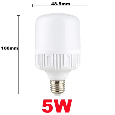 100W E27 LED Bulb - Bright White Light, Eye Protection, Non-Flickering - Image 1 of 4