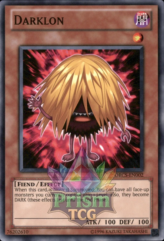 Darklon ORCS-EN002 Yugioh - Image 1 of 1