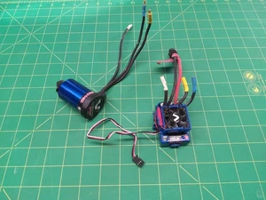 Traxxas VXL 3355r esc & 3351r brushless motor Slash Revo Emaxx Rustler HPI OFNA - Picture 1 of 9