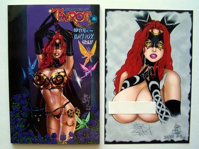 ТАРО ВЕДЬМА ЧЕРНОЙ РОЗЫ TPB том 7 w/лито подписанный номер-2009-Джим Балент - Изображение 1 из 4